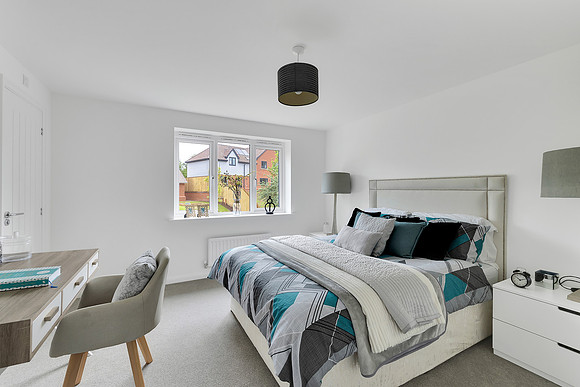 Taunton - 34 Ashmeads Close - Plot 55 - Bedroom - 01