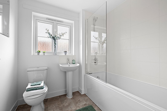 Plot 107 - 65 Merton Road - Bathroom - 01