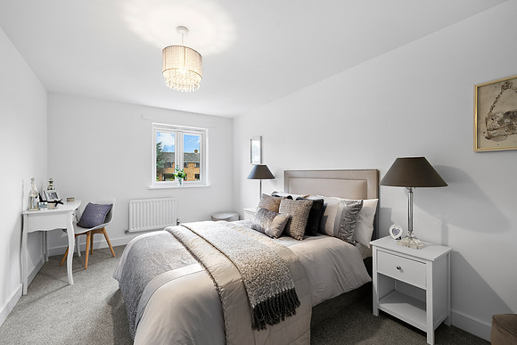 Plot 107 - 65 Merton Road - Bedroom 1 - 02