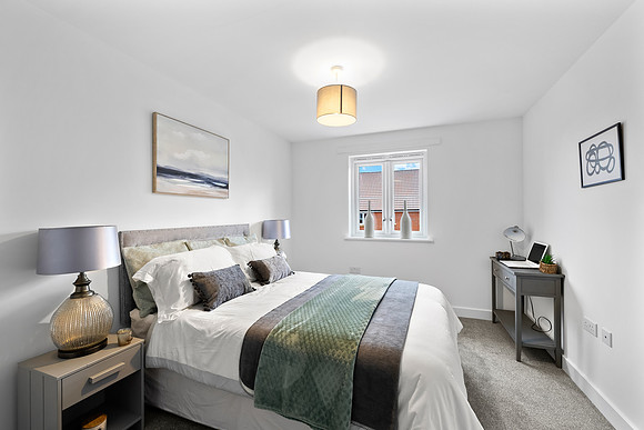 Plot 107 - 65 Merton Road - Bedroom 2 - 02