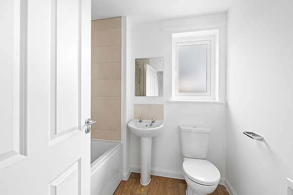 The Tors - Plot 215 - 4 Feather Tor Close - Bathroom - 01