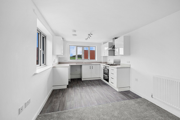 Kitchen Living Room - Plot 146 Plumb Park 14 Park Drive - 0006